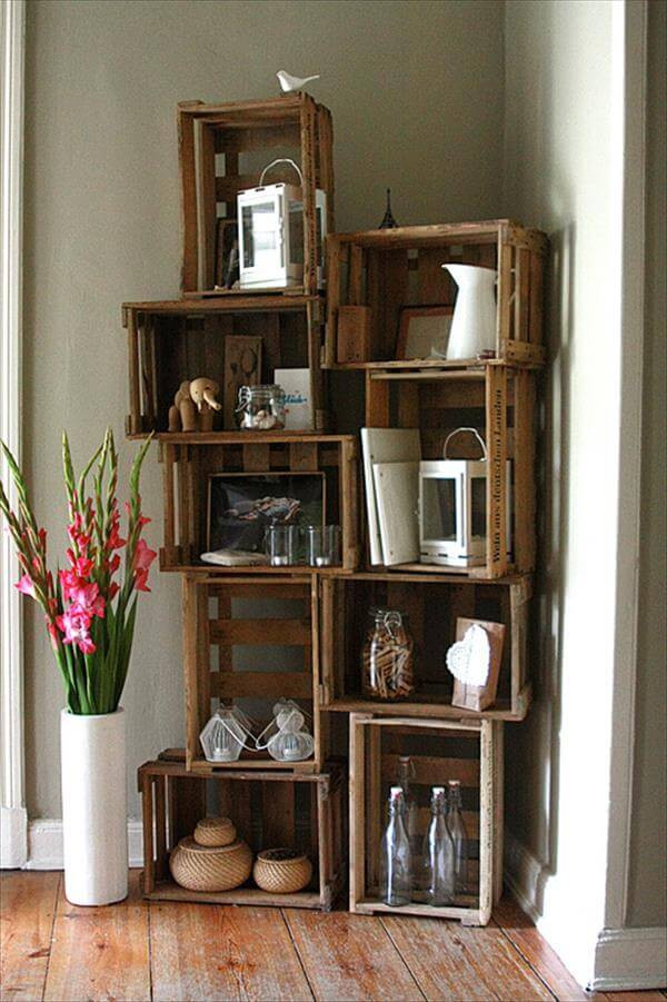 Best ideas about Wood Crates DIY
. Save or Pin 14 DIY Wooden Crate Furniture Design Ideas Now.