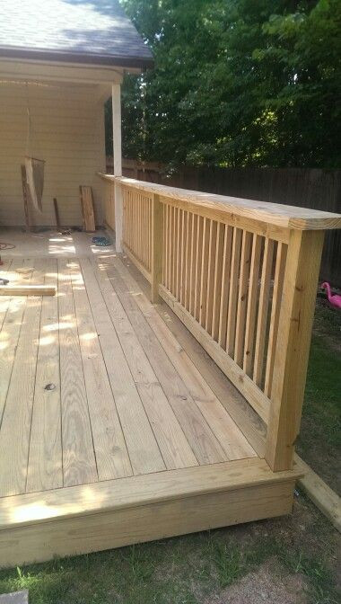 Best ideas about Wood Deck Railing Designs DIY
. Save or Pin My deck Rail Deck Ideas Now.