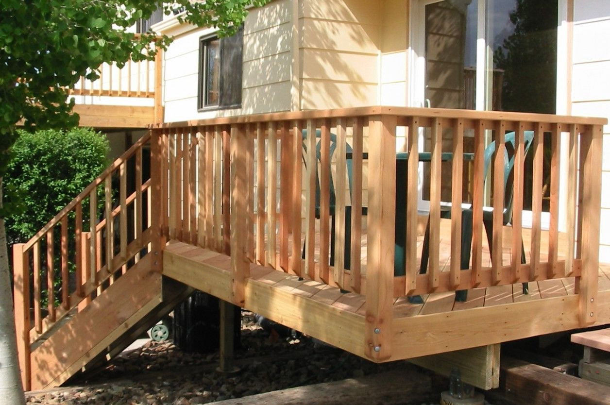 Best ideas about Wood Deck Railing Designs DIY
. Save or Pin wood deck railing design Deck Pinterest Now.