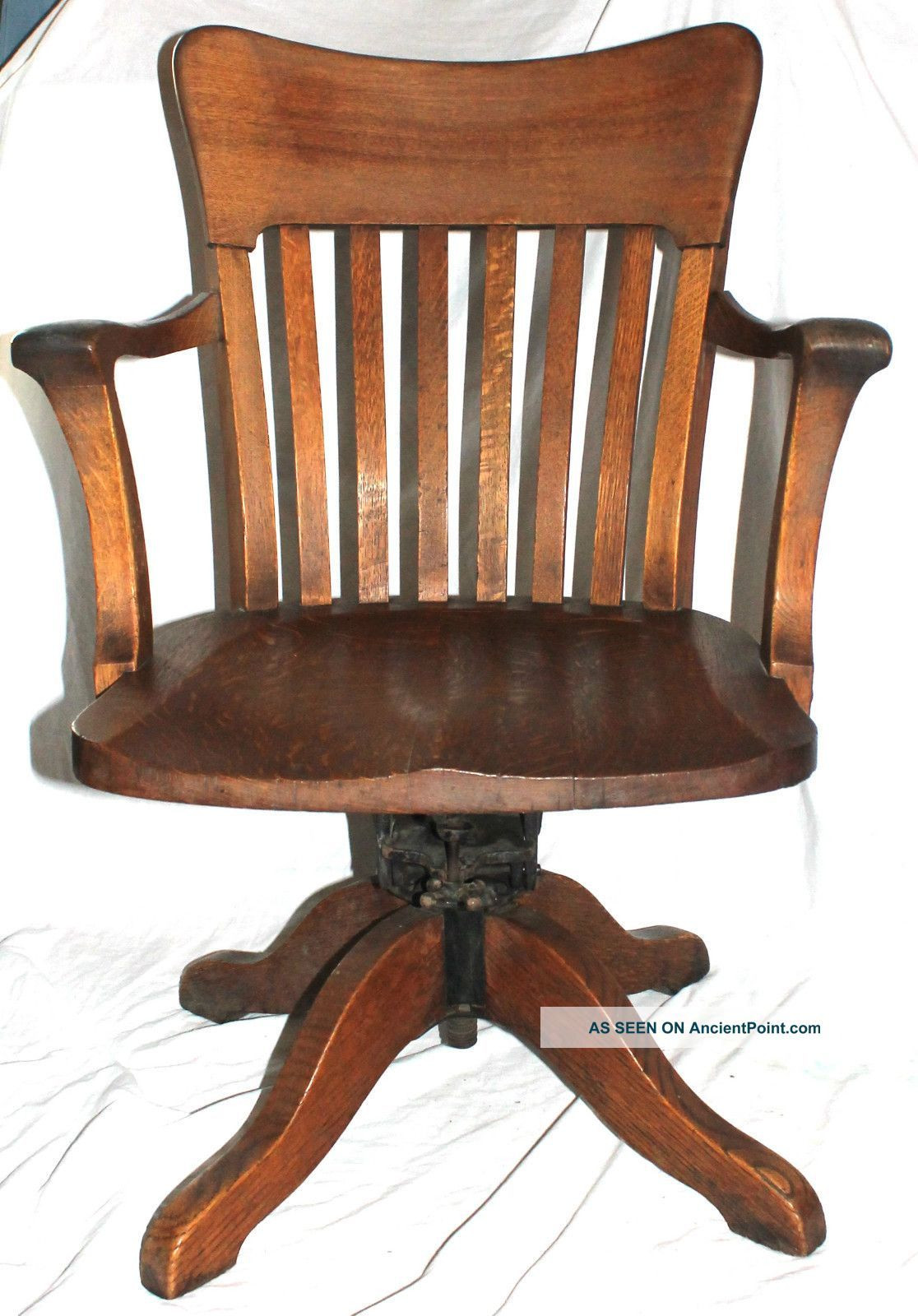 Best ideas about Wood Office Chair
. Save or Pin Vtg Early 1900 S Milwaukee Chair Wooden Industrial Now.