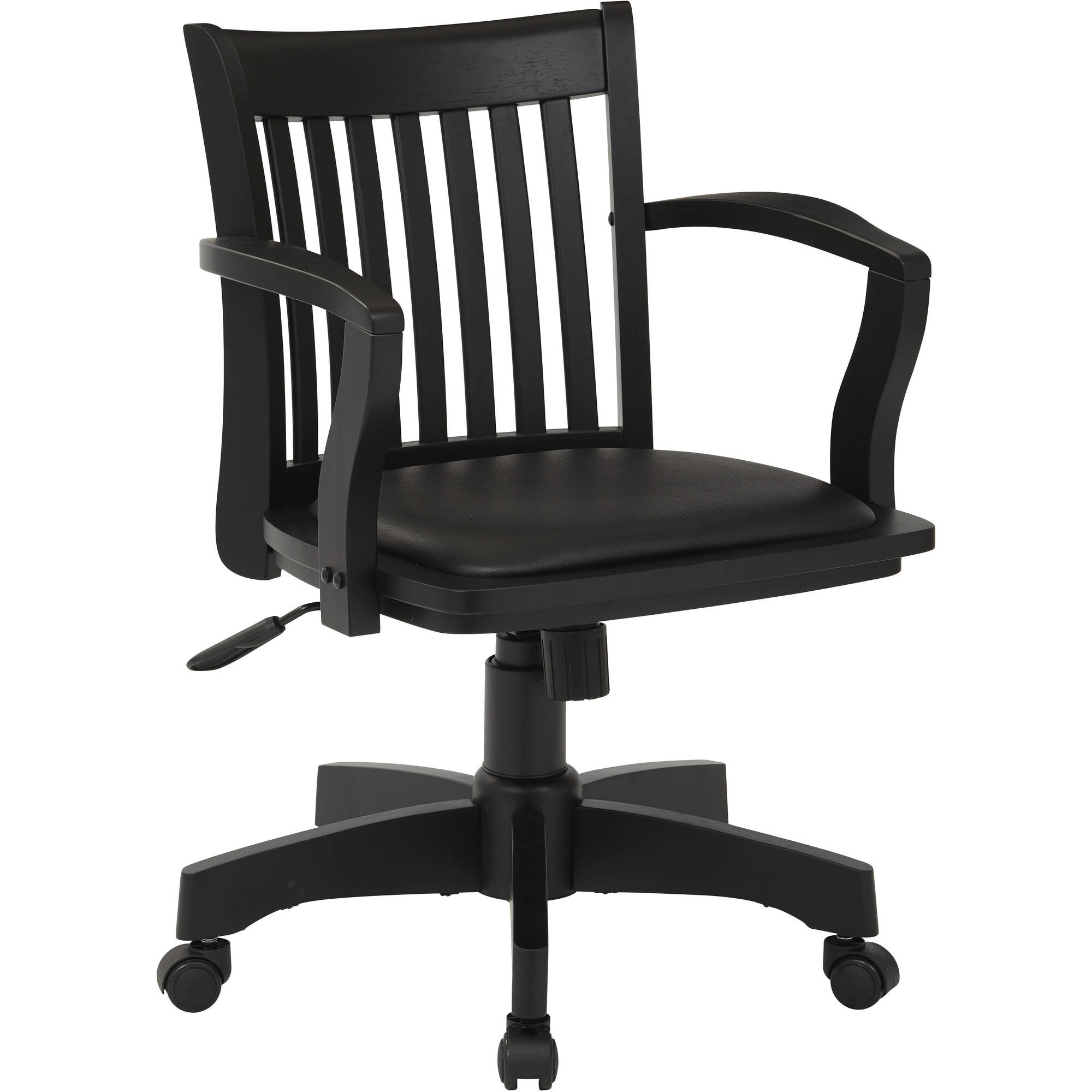 Best ideas about Wood Office Chair
. Save or Pin fice Star Products Deluxe Wood Banker s Chair with Arms Now.