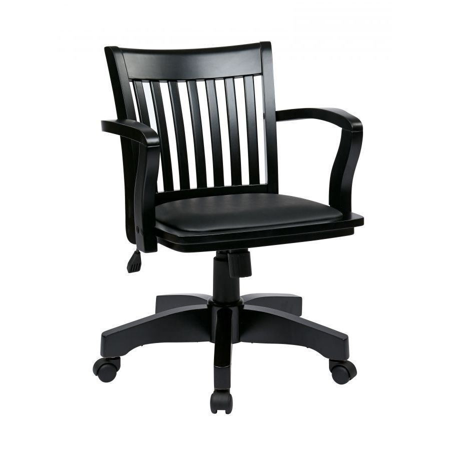 Best ideas about Wood Office Chair
. Save or Pin Black Wood fice Chair 108BLK 3 OFFICE STAR AFW Now.