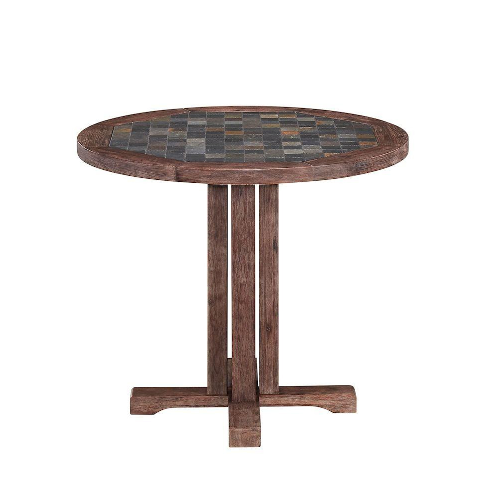 Best ideas about Wood Patio Table
. Save or Pin Hampton Bay 59 in Old Town Round Teak Patio Dining Table Now.