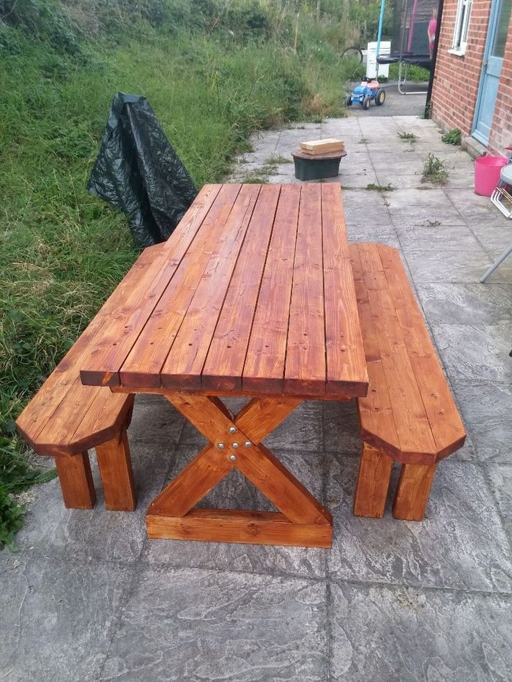Best ideas about Wood Patio Table
. Save or Pin Best 25 Wooden picnic tables ideas on Pinterest Now.