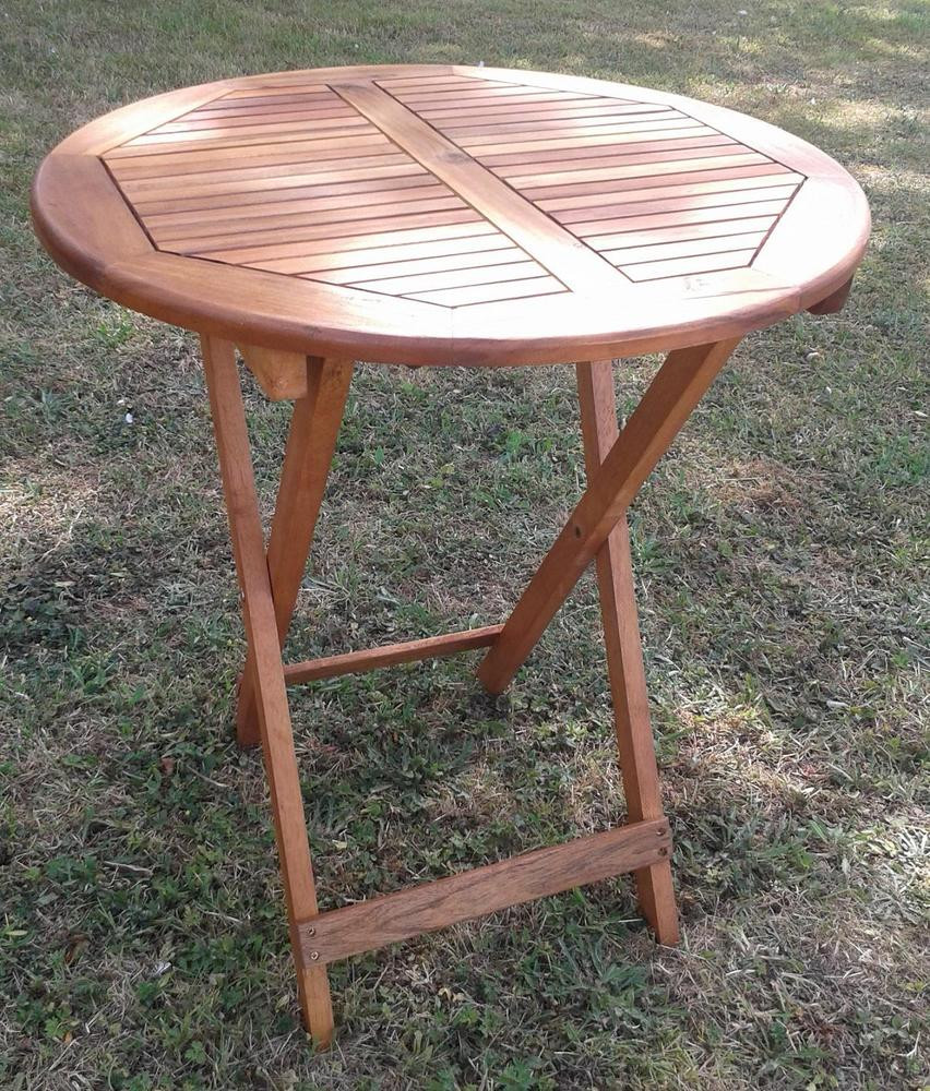 Best ideas about Wood Patio Table
. Save or Pin Round Acacia Wood Folding Table For Garden & Patio 75cm Now.