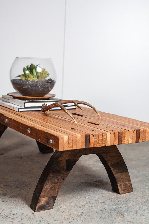 Best ideas about Wood Slab Coffee Table DIY
. Save or Pin reclaimed wood bolted slab coffee table Now.