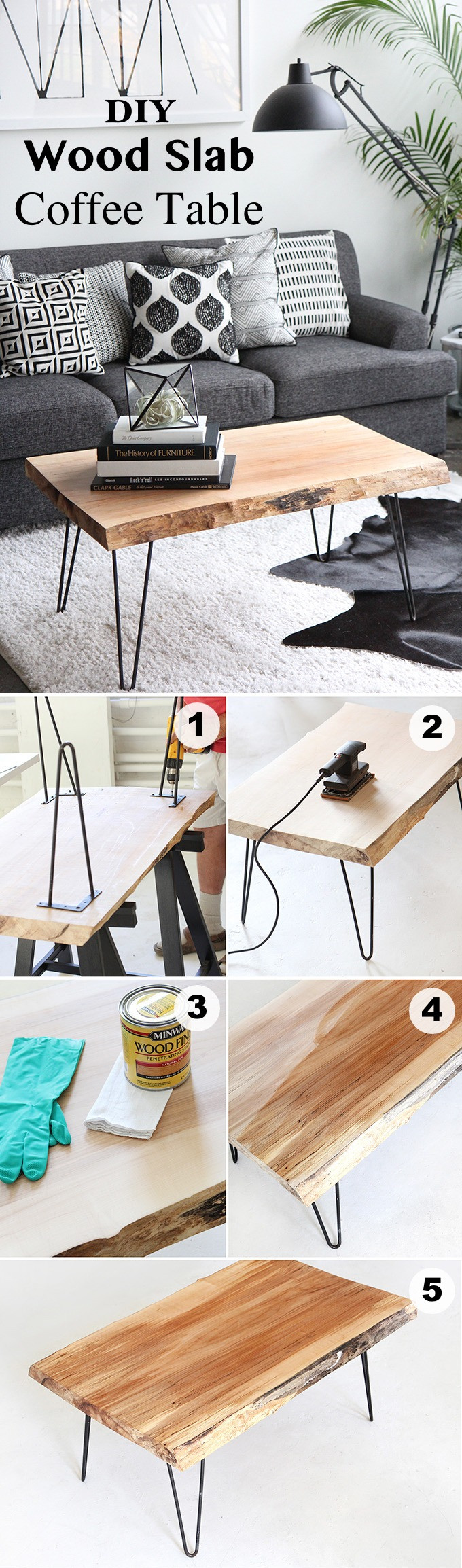 Best ideas about Wood Slab Coffee Table DIY
. Save or Pin 15 Creative DIY Coffee Table Ideas You Can Build Yourself Now.