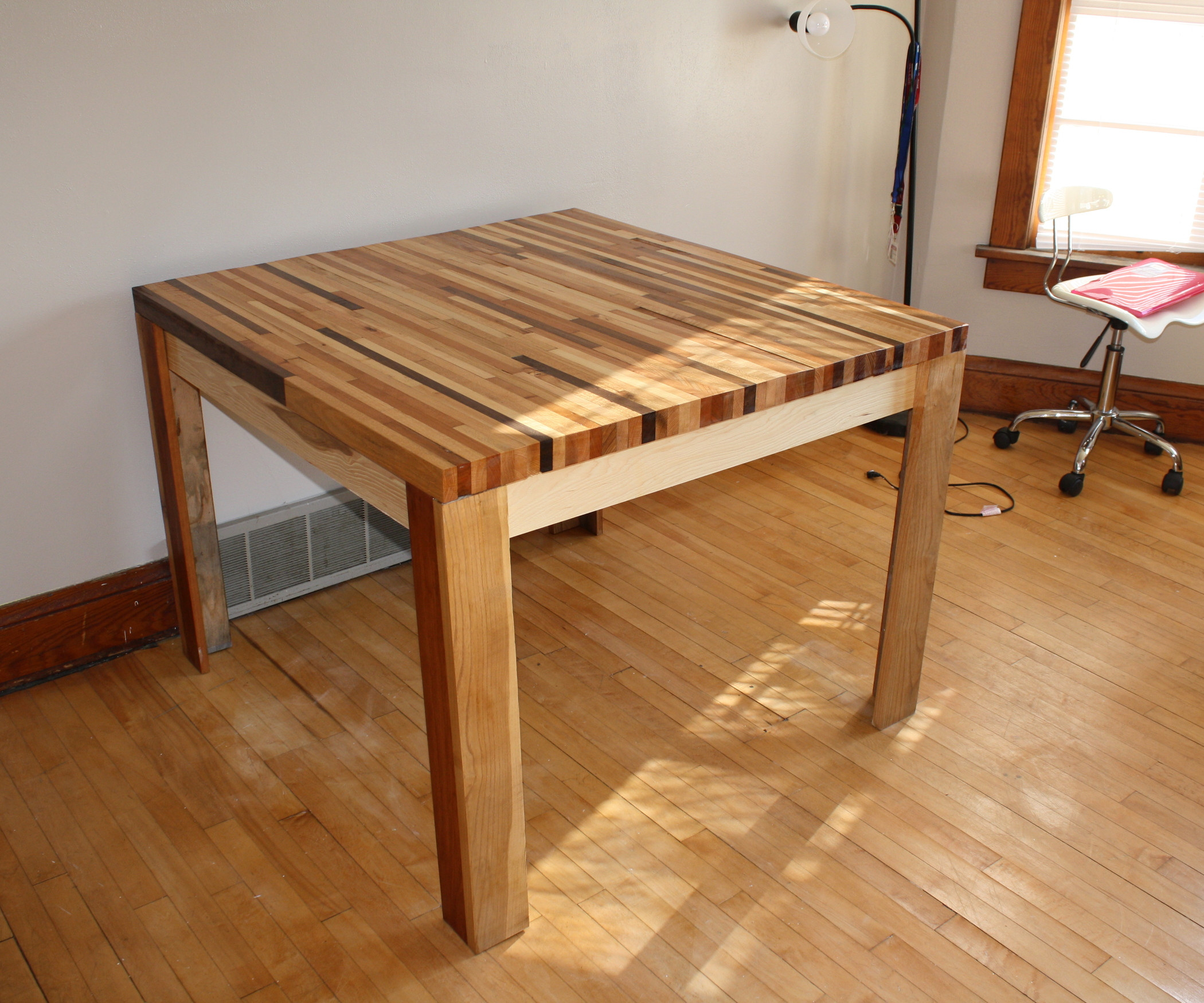 Best ideas about Wood Table DIY
. Save or Pin Butcher Block Hardwood Table 5 Steps with Now.