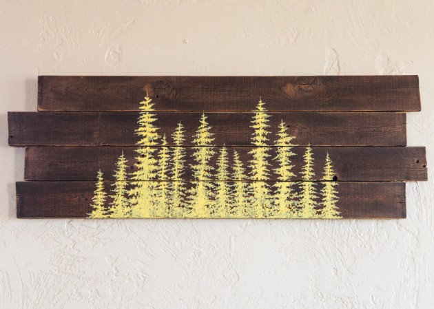 Best ideas about Wood Wall Art DIY
. Save or Pin 15 Extremely Easy DIY Wall Art Ideas For The Non Skilled Now.