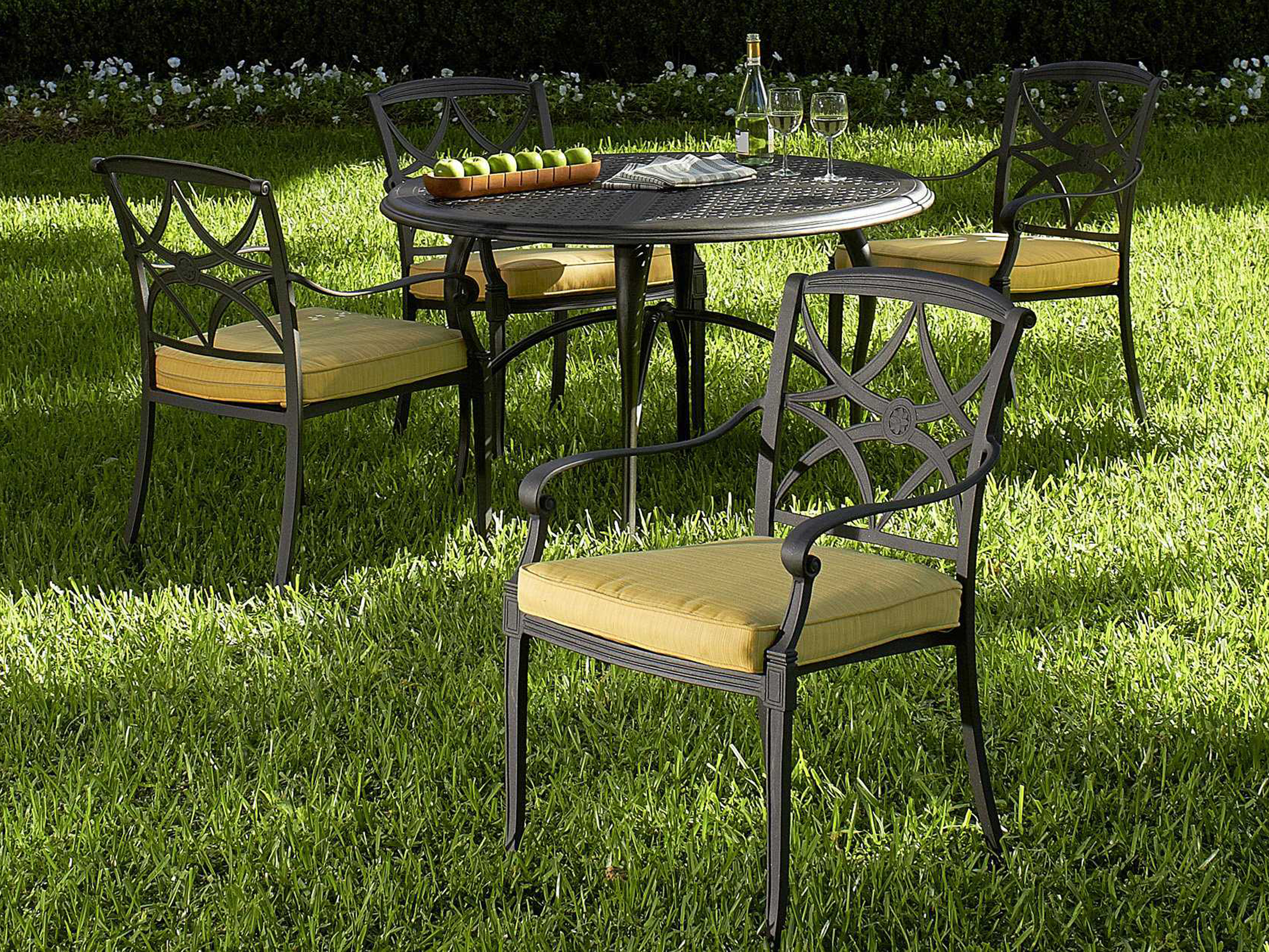 Best ideas about Woodard Patio Furniture
. Save or Pin Woodard Wiltshire Cast Aluminum Dining Chair Now.