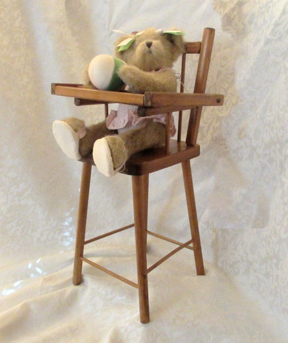 Best ideas about Wooden Baby Doll Furniture
. Save or Pin Vintage Doll Furniture Wooden High Chair for by GaylesResales Now.
