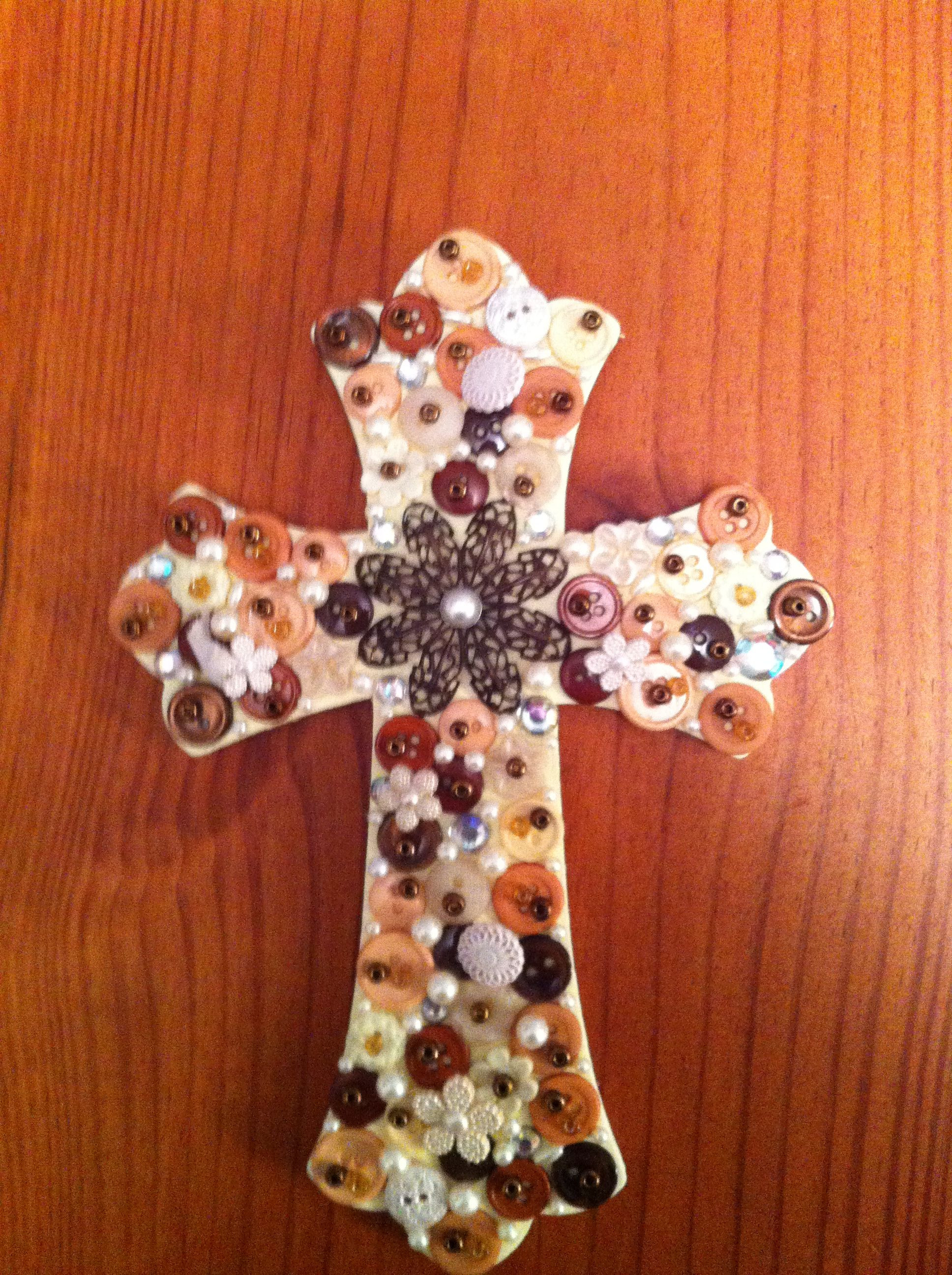 Best ideas about Wooden Cross Craft Ideas
. Save or Pin Painted and decorated wooden cross Now.