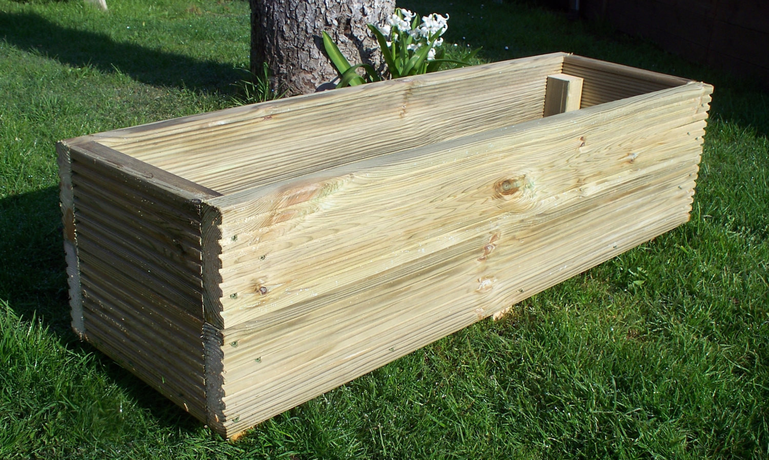 Best ideas about Wooden Garden Planters
. Save or Pin decking wooden garden planter 800 1000 or 1200mm wood Now.