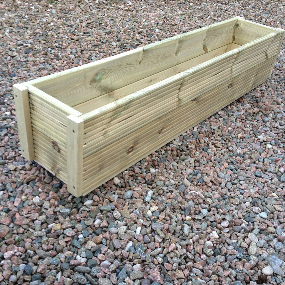 Best ideas about Wooden Garden Planters
. Save or Pin 1 Metre WOODEN GARDEN PLANTER BOX TROUGH Herb Now.