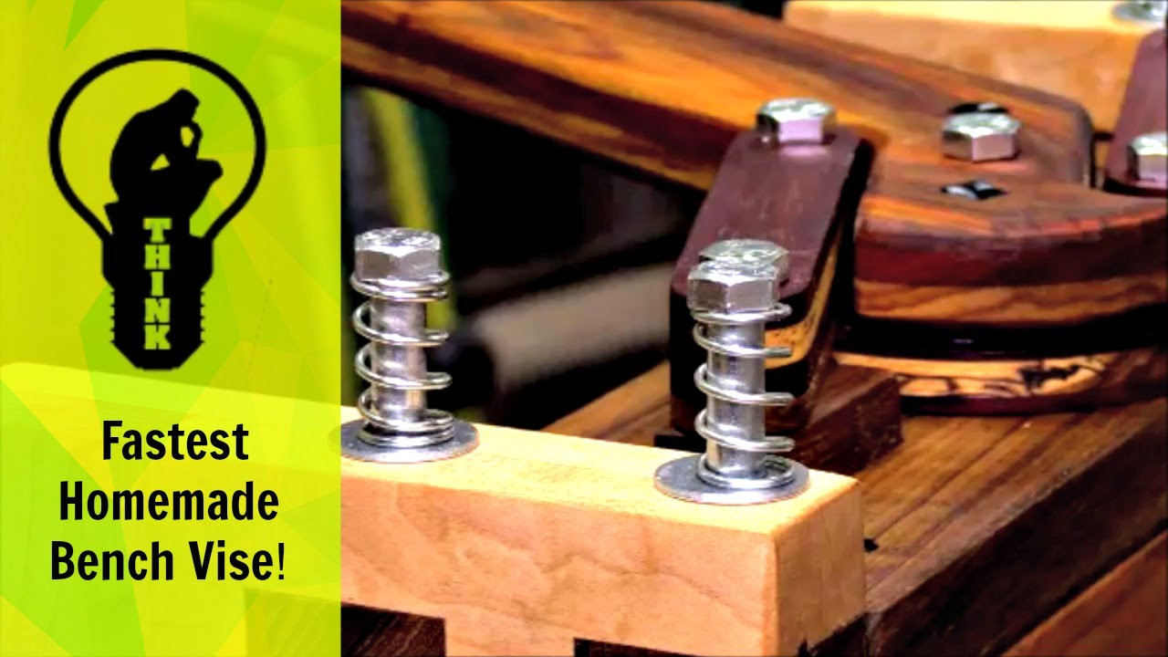 Best ideas about Woodworking Vise DIY
. Save or Pin Unbelievably Fast Homemade Bench Vise Now.