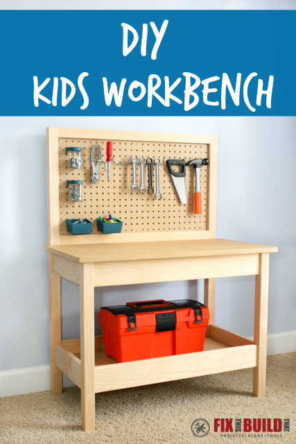 Best ideas about Work Bench Plans DIY
. Save or Pin How to Make a DIY Kids Workbench Now.