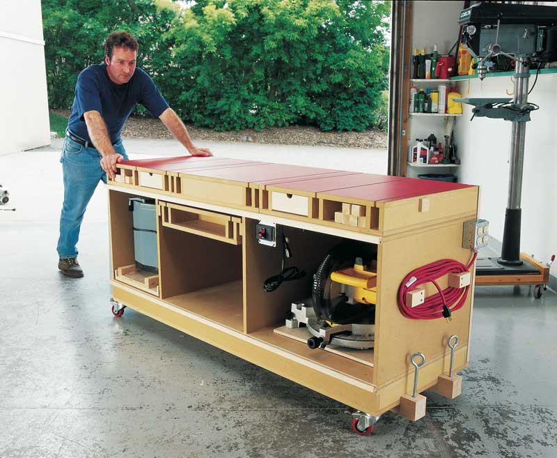 Best ideas about Work Bench Plans DIY
. Save or Pin You Have to Try This Ultimate Tool Stand & DIY Workbench Now.