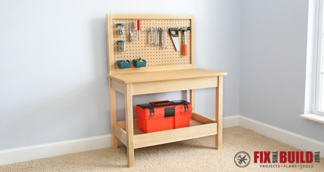 Best ideas about Work Bench Plans DIY
. Save or Pin How to Make a DIY Kids Workbench Now.
