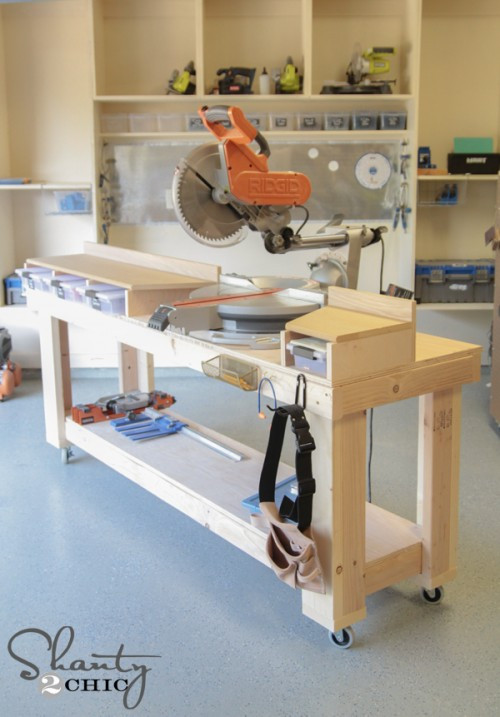 Best ideas about Work Bench Plans DIY
. Save or Pin How to use a Miter Saw Video Shanty 2 Chic Now.
