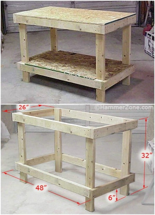 Best ideas about Workbench Plans DIY
. Save or Pin 50 DIY Home Decor And Furniture Projects You Can Make From Now.