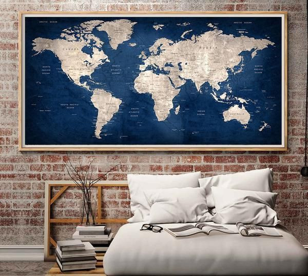 Best ideas about World Map Wall Art
. Save or Pin Best 25 World map wall ideas on Pinterest Now.