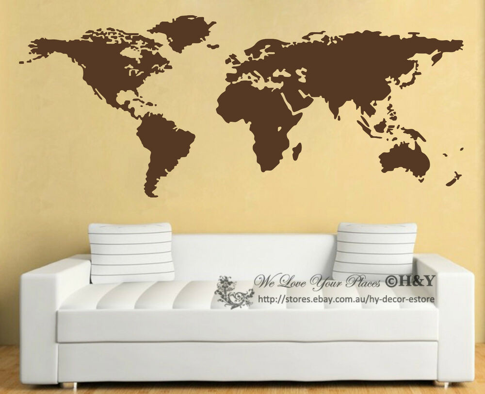 Best ideas about World Map Wall Art
. Save or Pin World Map Wall Art Vinyl Decal Stickers Home Decor Now.