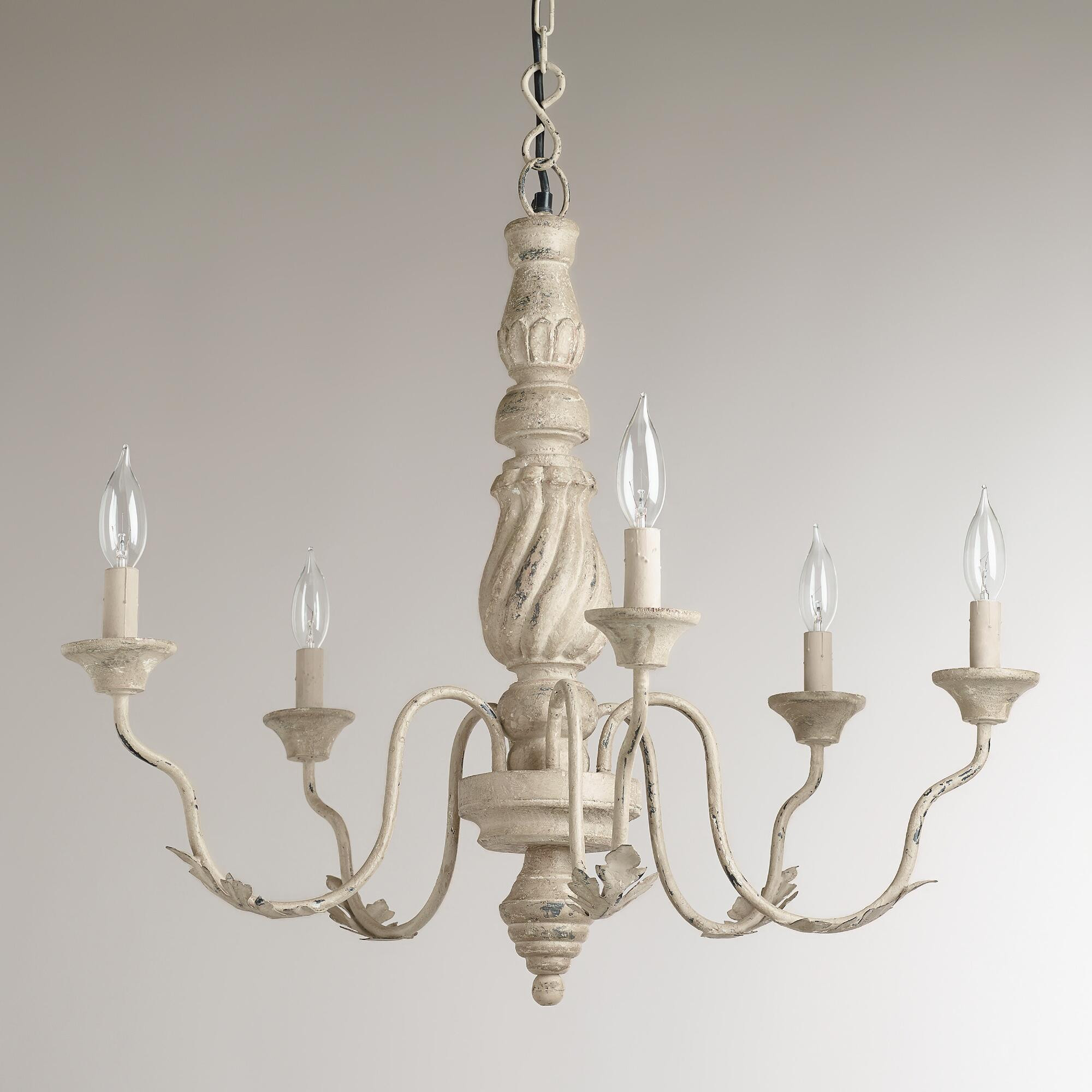 Best ideas about World Market Lighting
. Save or Pin Gray Vintage Chandelier Now.
