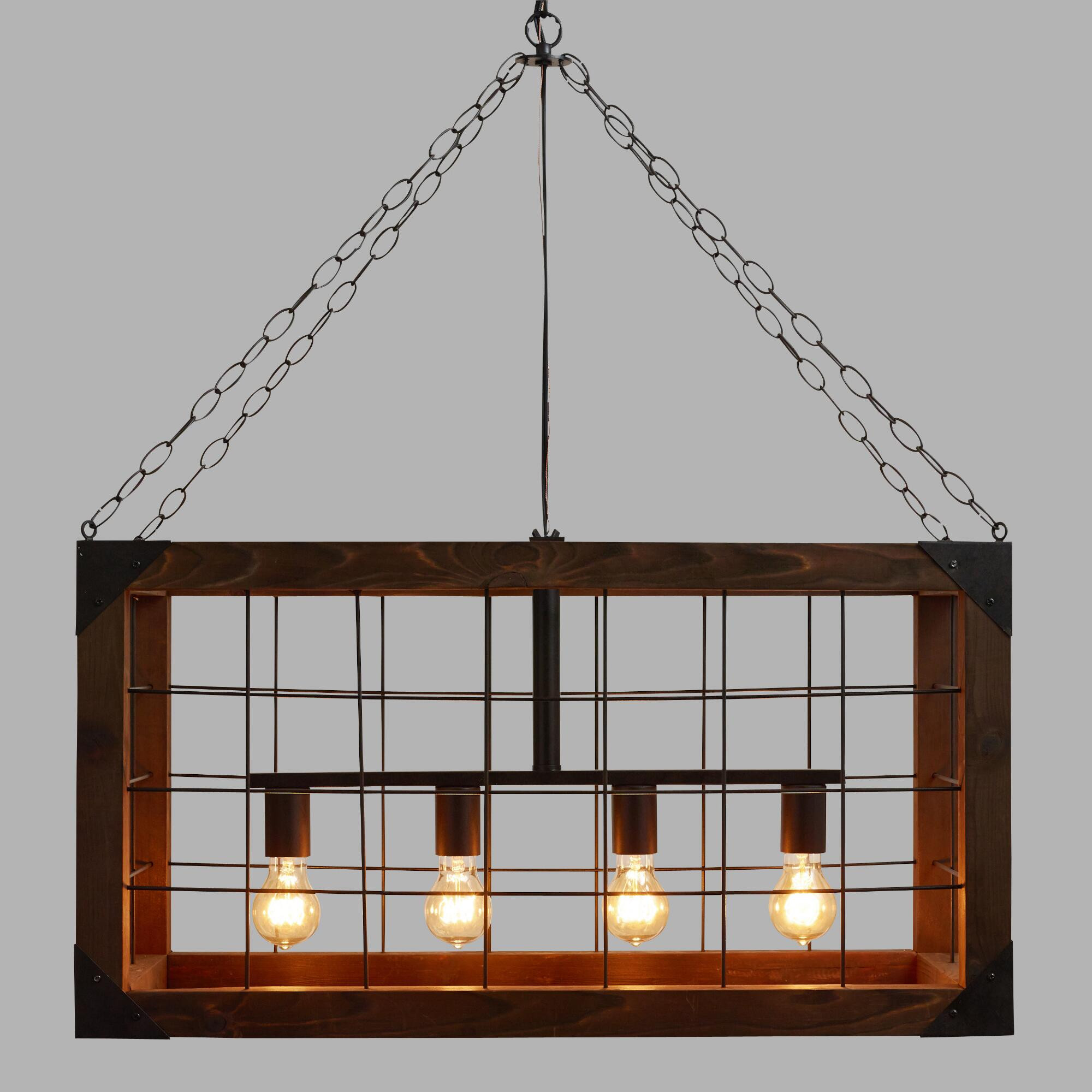 Best ideas about World Market Lighting
. Save or Pin Rectangular Farmhouse Pendant Lamp Now.
