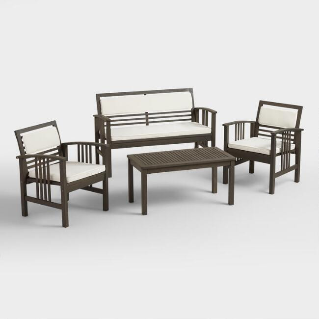 Best ideas about World Market Patio Furniture
. Save or Pin Belize 4 Piece Outdoor Occasional Furniture Set Now.