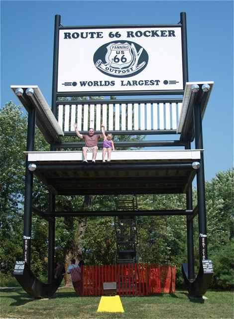 Best ideas about World'S Largest Rocking Chair
. Save or Pin Stories from the World s st Rocking Chair on Route 66 Now.
