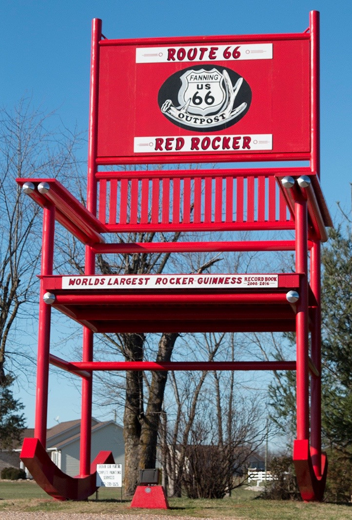 Best ideas about World'S Largest Rocking Chair
. Save or Pin Route 66 landmark Guinness World s st Rocking Chair Now.