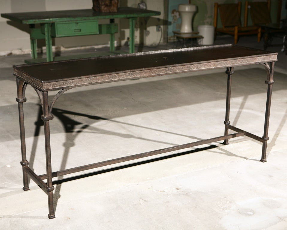 Best ideas about Wrought Iron Sofa Table
. Save or Pin Wrought Iron Console Table at 1stdibs Now.