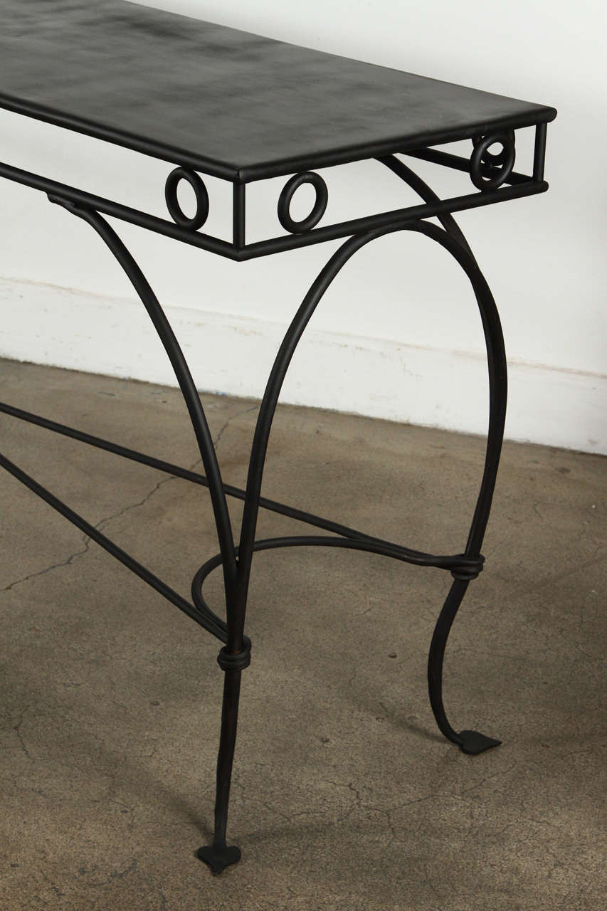 Best ideas about Wrought Iron Sofa Table
. Save or Pin Wrought Iron Moroccan style Console or Sofa Table at 1stdibs Now.