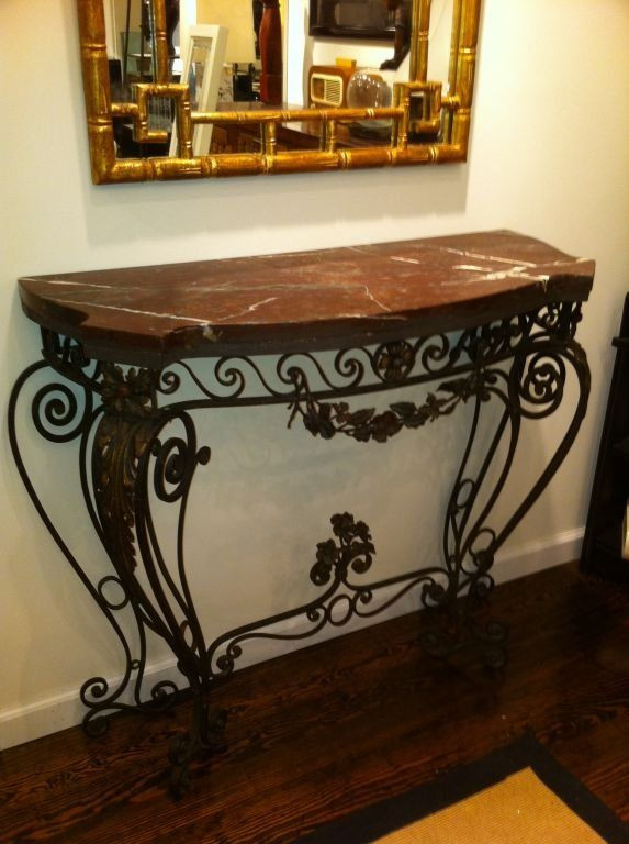Best ideas about Wrought Iron Sofa Table
. Save or Pin Best 25 Wrought iron console table ideas on Pinterest Now.