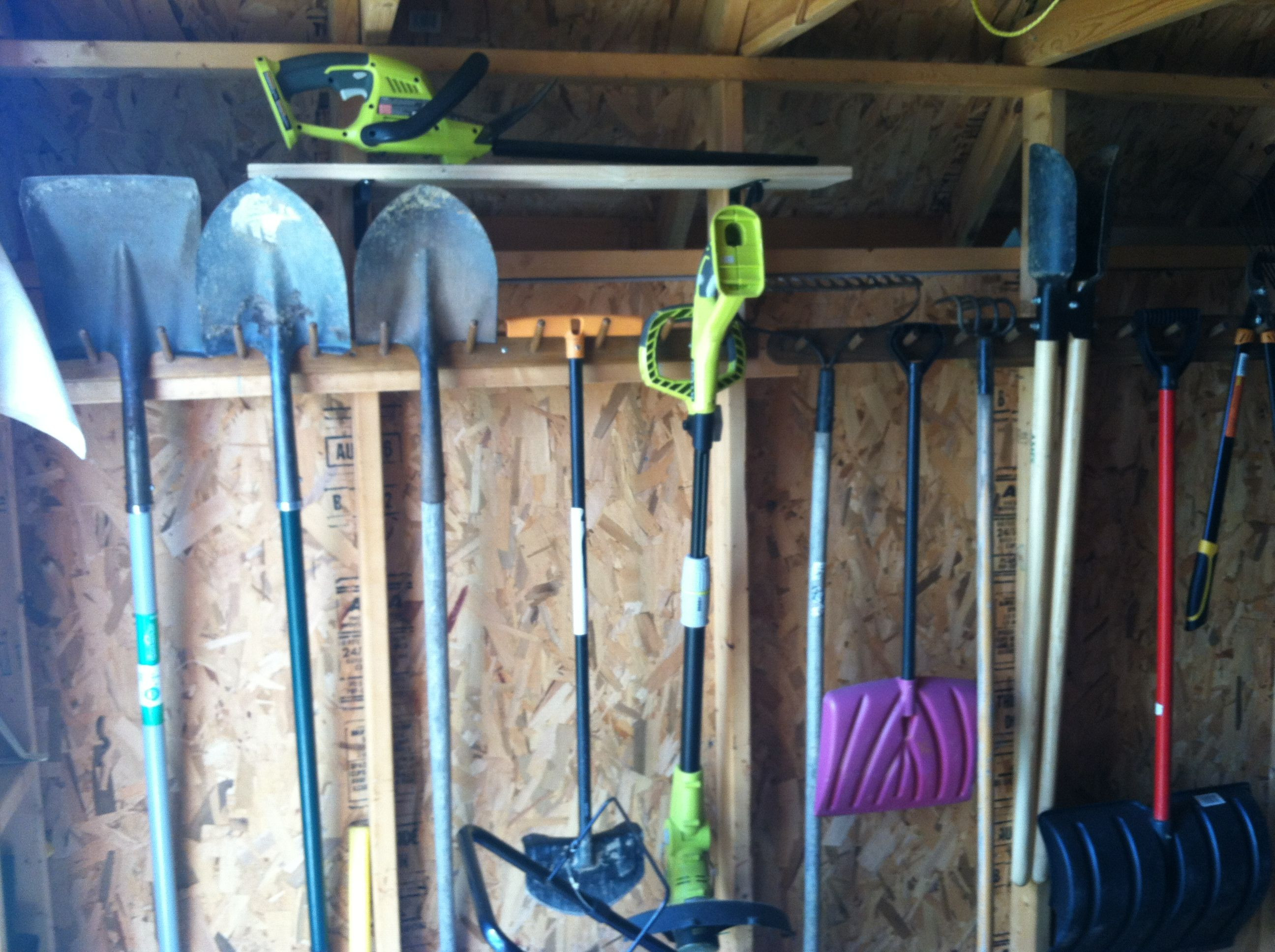 Best ideas about Yard Tool Storage Ideas
. Save or Pin Yard tool storage Garage Ideas Now.