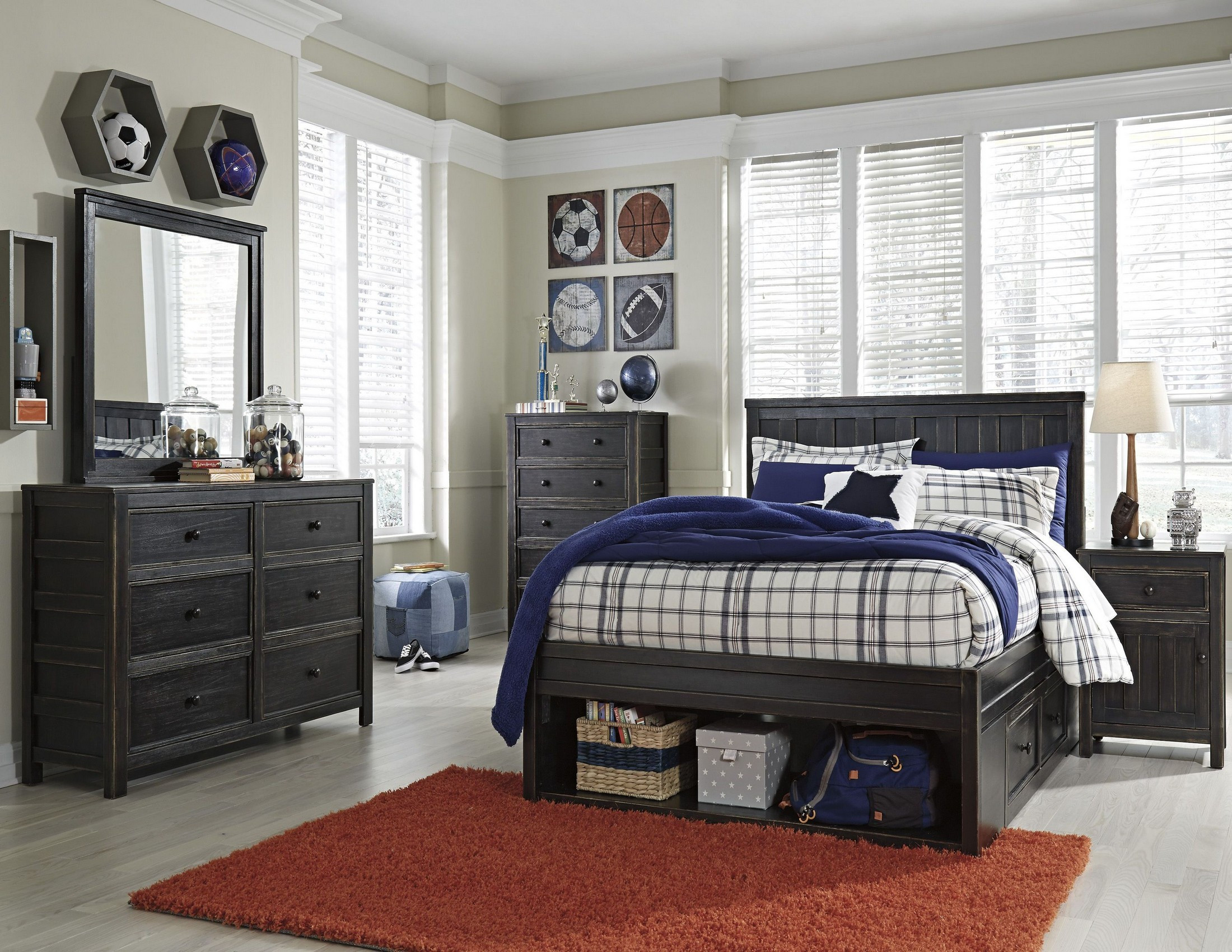 Best ideas about Youth Bedroom Sets
. Save or Pin Jaysom Black Youth Panel Storage Bedroom Set from Ashley Now.