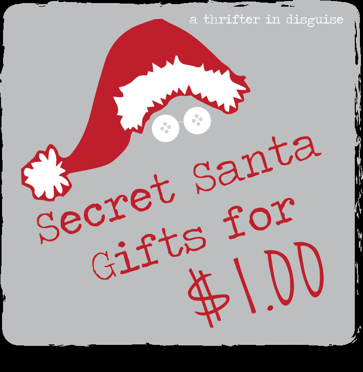 Best ideas about 1 Dollar Gift Ideas
. Save or Pin A Thrifter in Disguise Secret Santa Saturday Gifts for a Now.