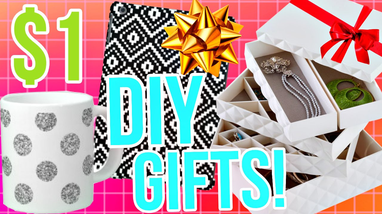 Best ideas about $1 Gift Ideas
. Save or Pin DIY Holiday Gift Ideas Easy & Affordable ts for a $1 Now.