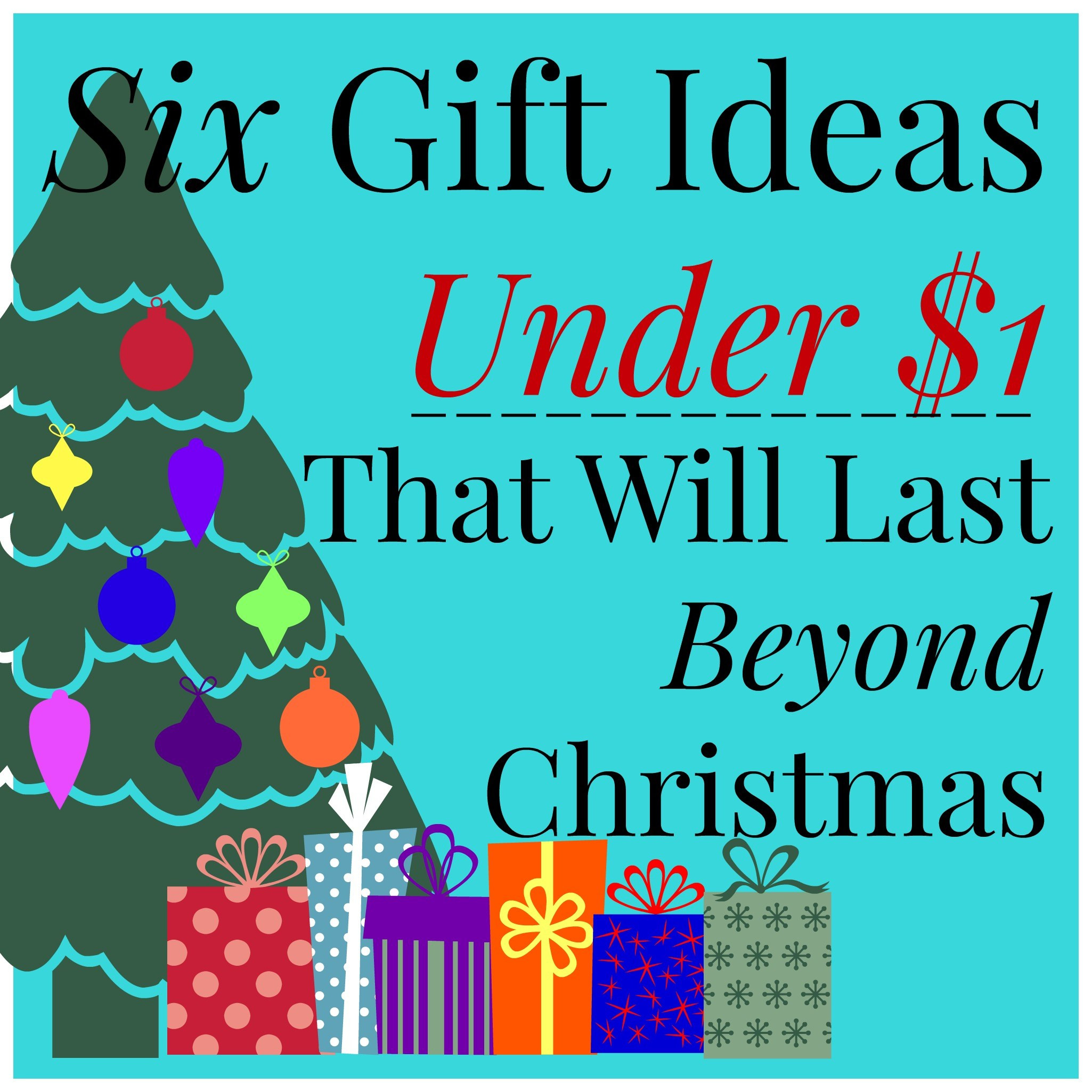 Best ideas about $1 Gift Ideas
. Save or Pin Six Gift Ideas Under $1 That Will Last Beyond Christmas Now.