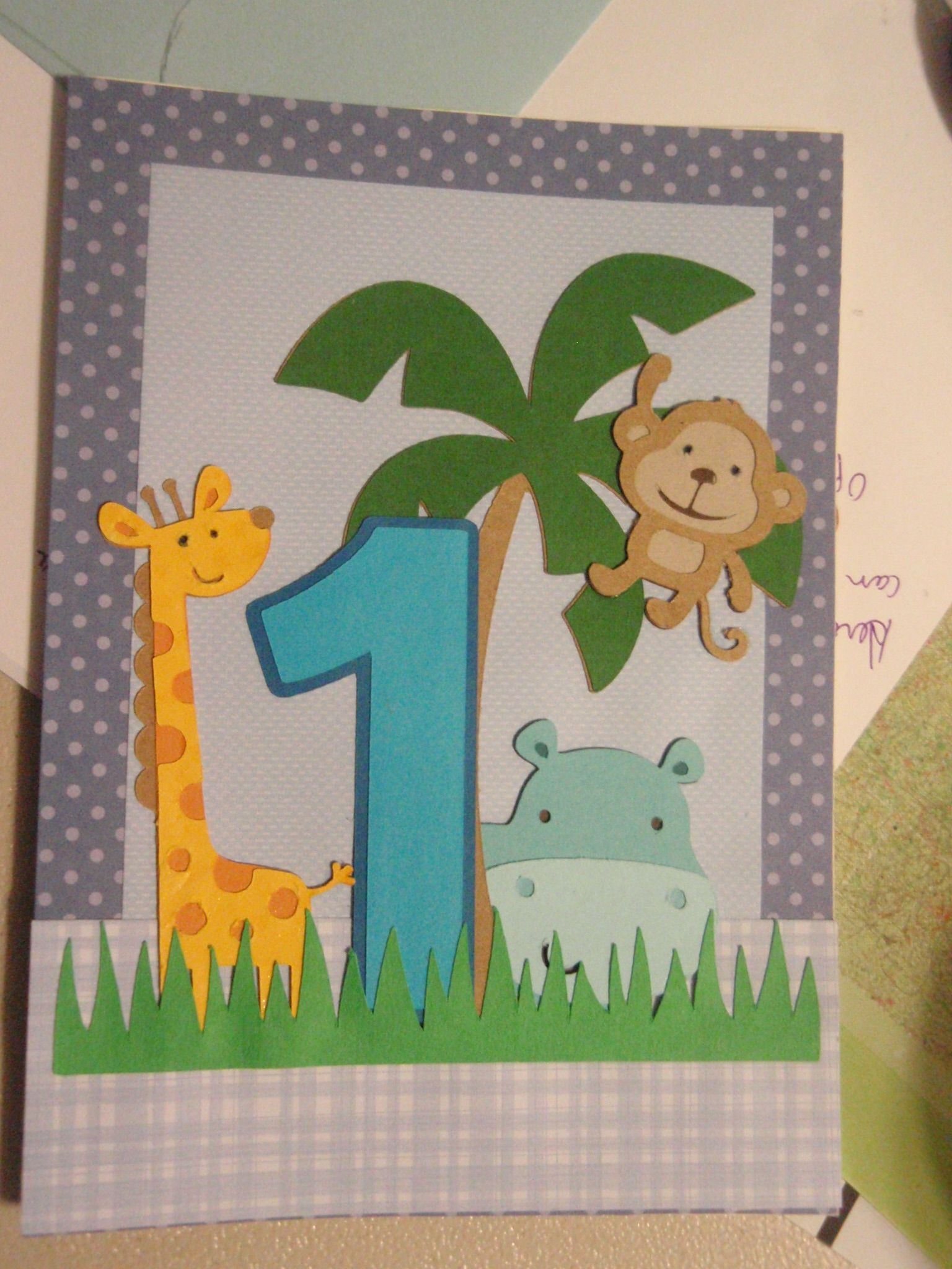 Best ideas about 1 Year Old Birthday Card
. Save or Pin Bday card for 1 year old Cards kids babies Now.