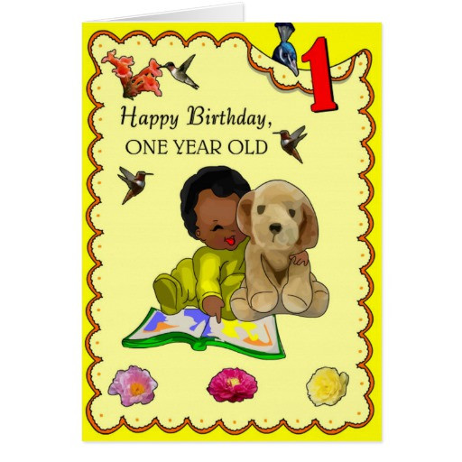 Best ideas about 1 Year Old Birthday Card
. Save or Pin e Year Old Birthday Card Now.