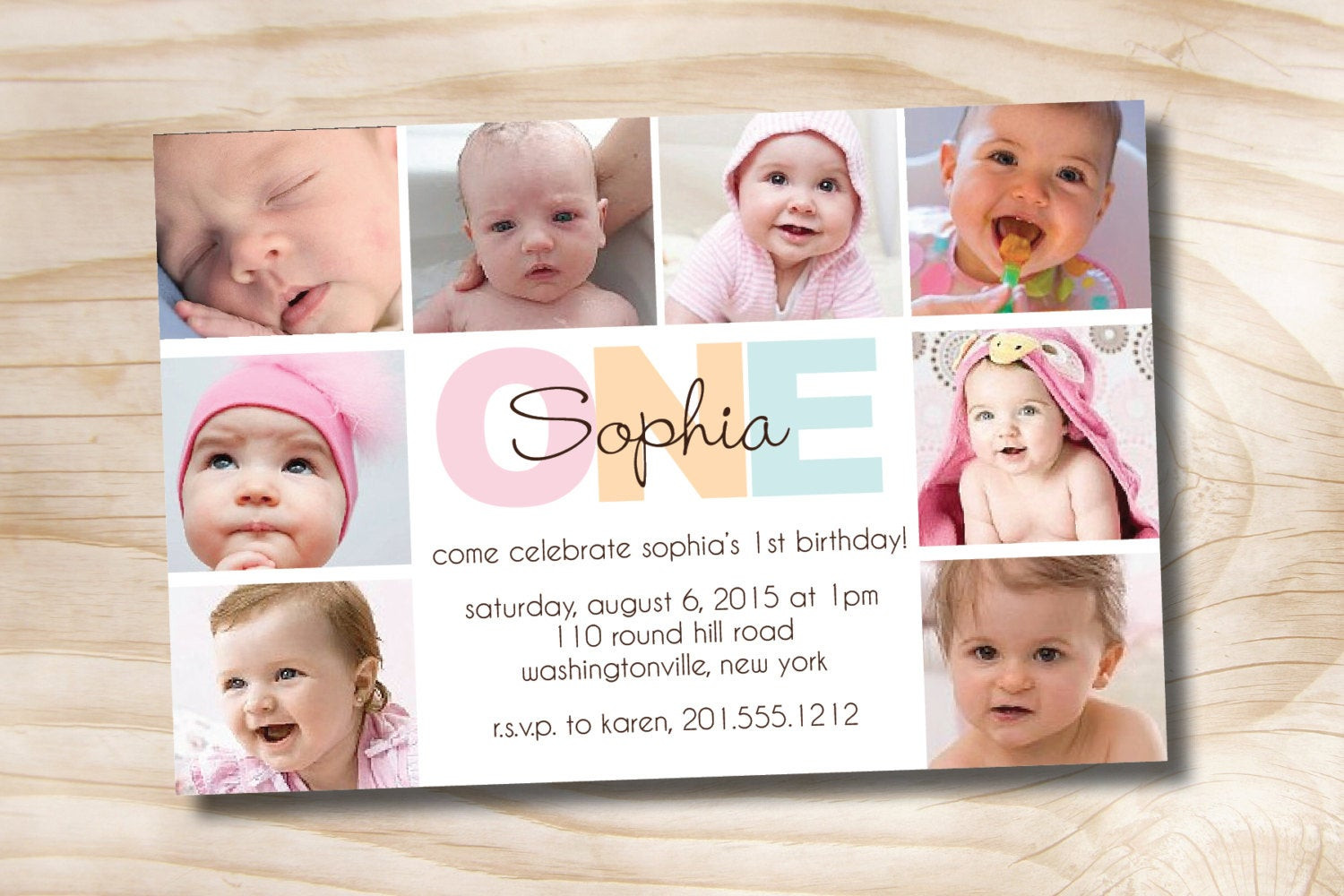 Best ideas about 1 Year Old Birthday Invitations
. Save or Pin BOLD BIRTHDAY First Birthday Party Event Printable Now.