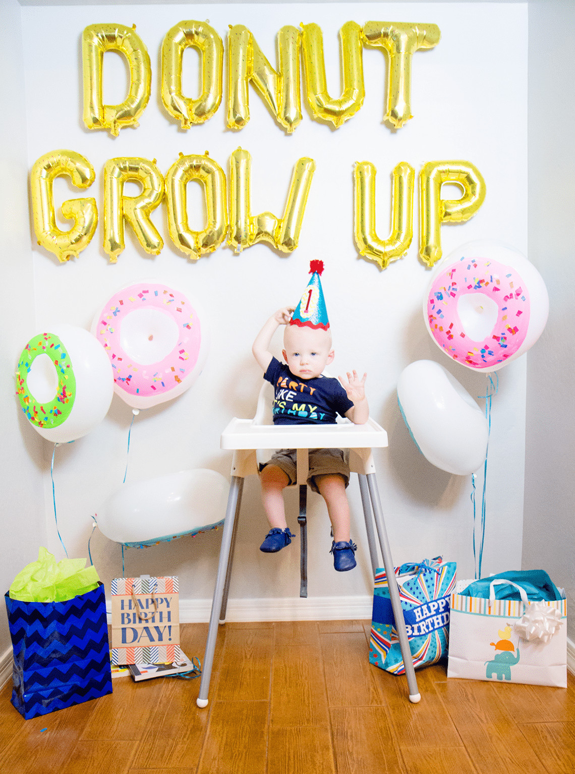 Best ideas about 1 Year Old Birthday Party Locations
. Save or Pin Donut Grow Up 1st Birthday Party Friday We re in Love Now.