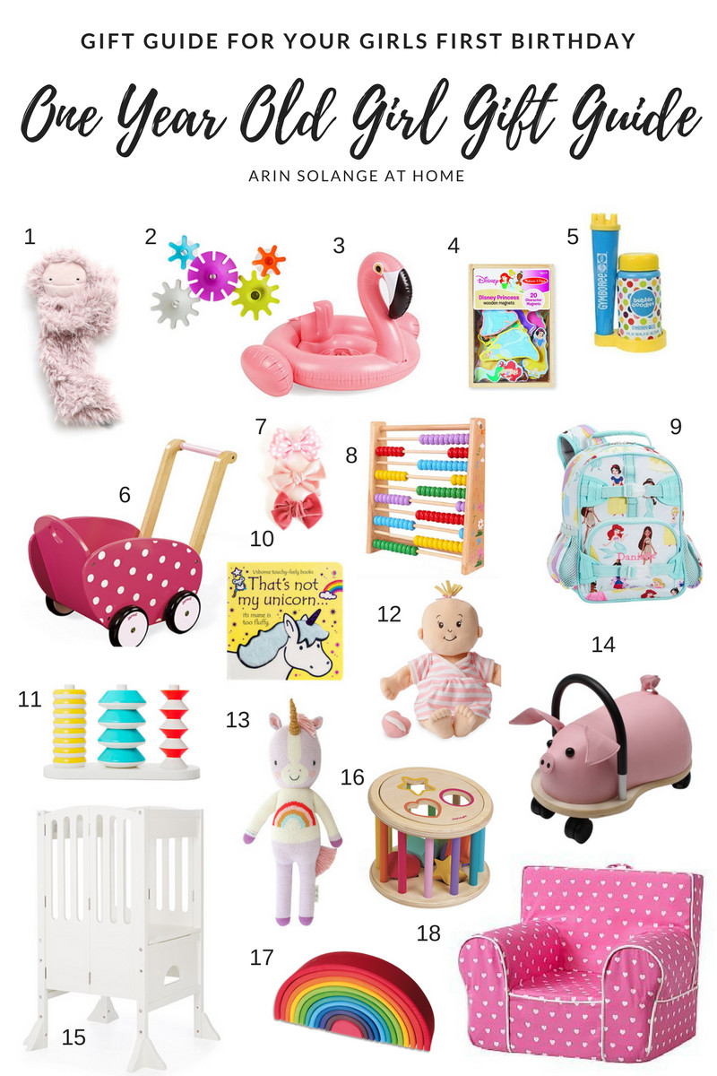 Best ideas about 1 Year Old Gift Ideas
. Save or Pin e Year Old Girl Gift Guide arinsolangeathome Now.