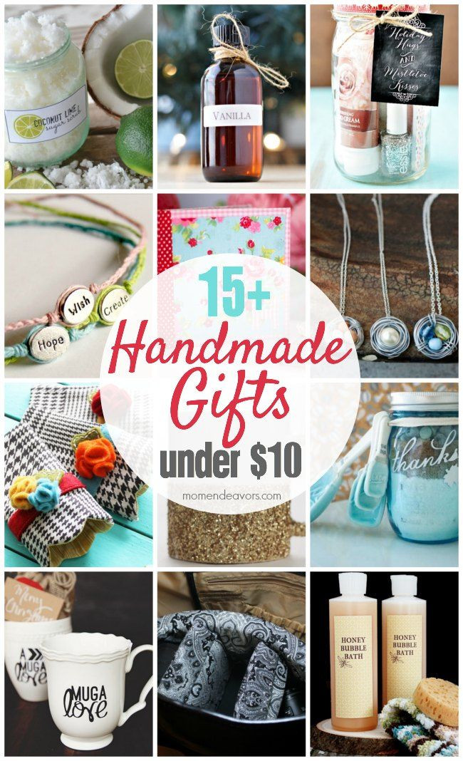 Best ideas about $10 Christmas Gift Ideas
. Save or Pin 15 Handmade Gift Ideas Under $10 Now.