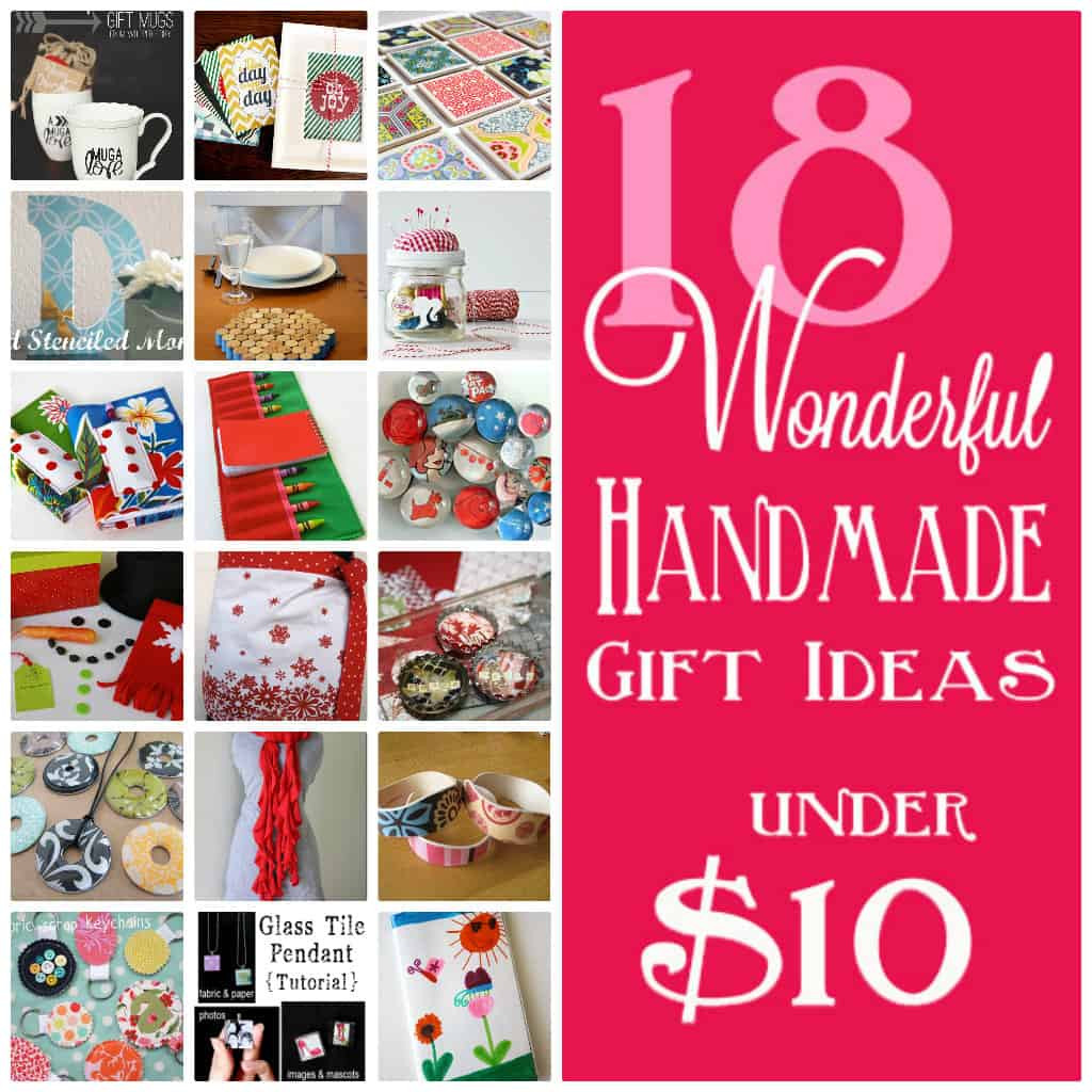 Best ideas about $10 Christmas Gift Ideas
. Save or Pin 18 Handmade ts under $10 Now.