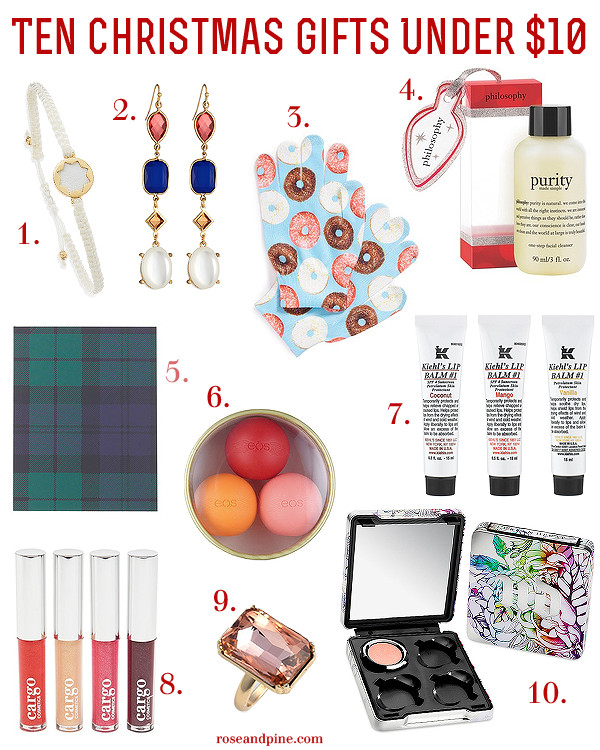 Best ideas about 10 Dollar Gift Ideas
. Save or Pin rose & pine 10 Under 10 ⎜Ten Holiday Stocking Stuffers Now.