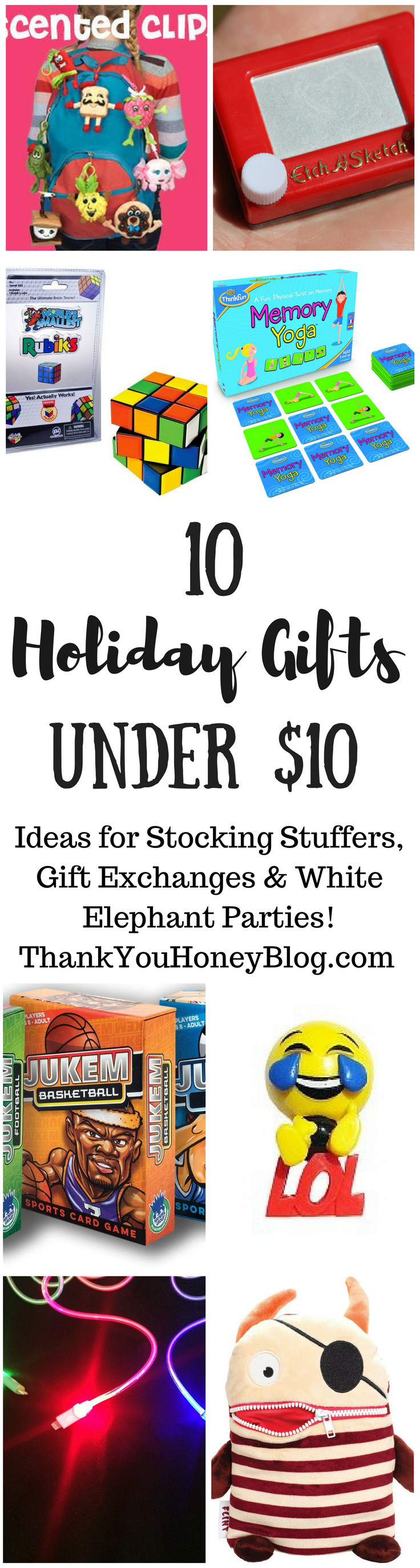 Best ideas about $10 Gift Exchange Ideas
. Save or Pin 10 Holiday Gifts Under $10 Now.