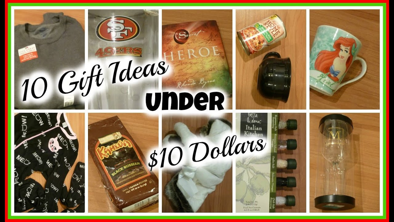 Best ideas about 10$ Gift Ideas
. Save or Pin 10 Christmas Gifts Under $10 Dollars │ Christmas Gift Now.