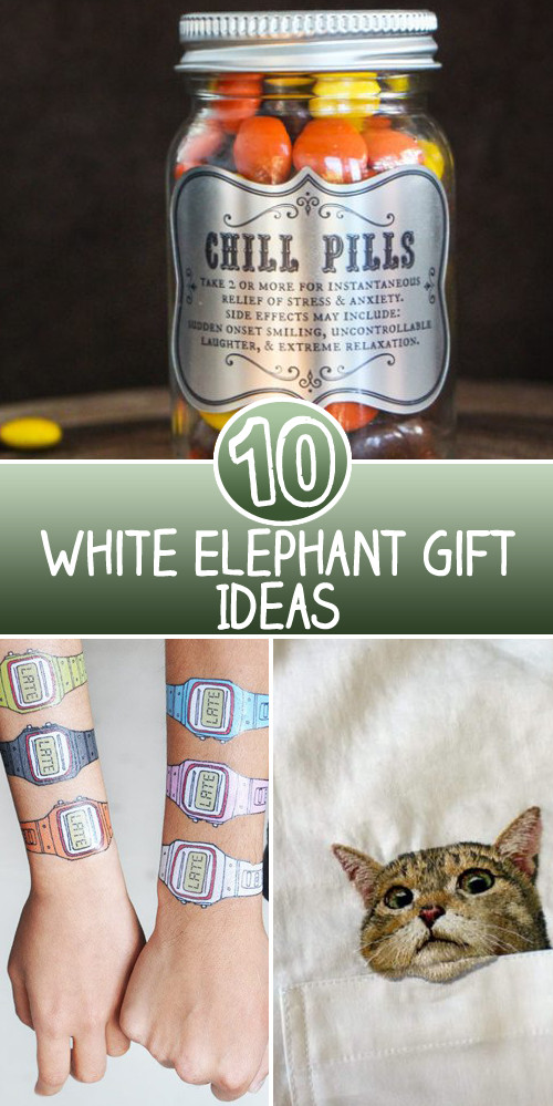 Best ideas about 10$ Gift Ideas
. Save or Pin 10 White Elephant Gift Ideas – Skinny Ninja Mom Now.